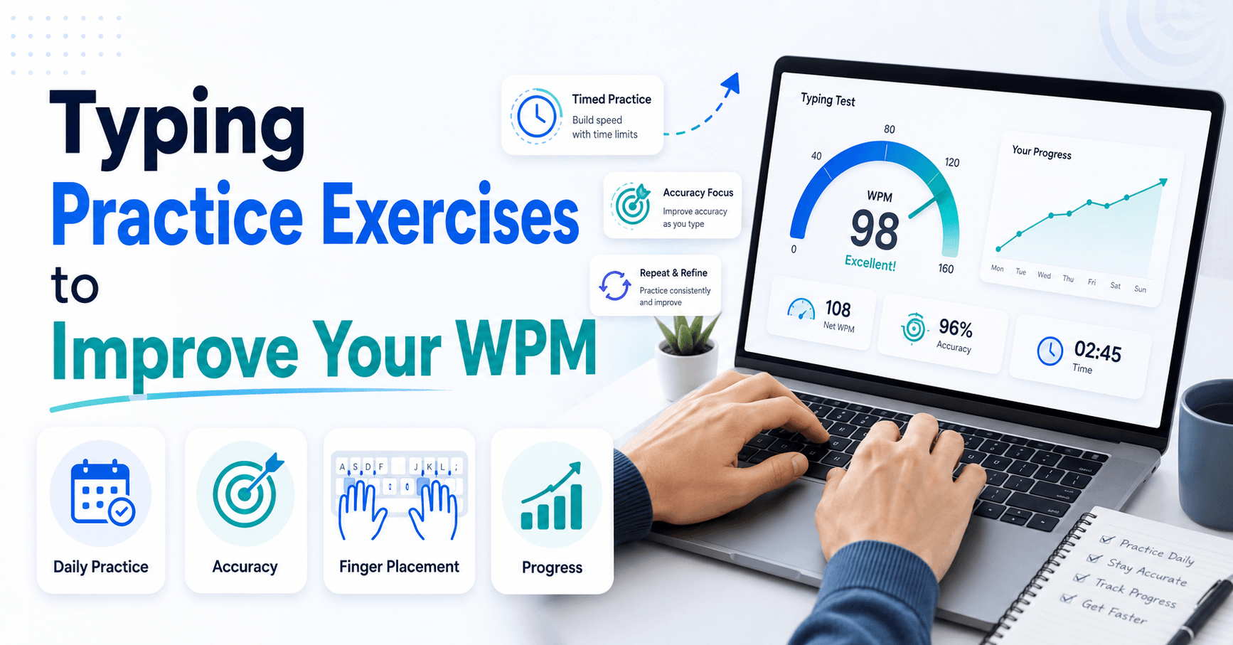 typing practice exercises