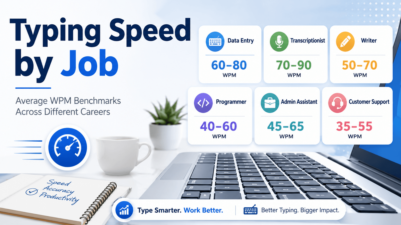 typing speed required for jobs