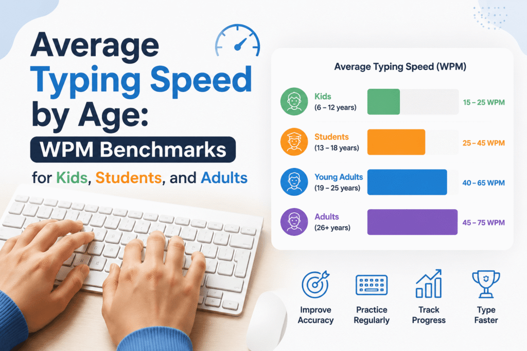 Average Typing Speed by Age