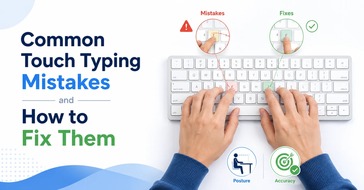 Touch Typing Mistakes: Proven Fixes to Avoid Slow Progress