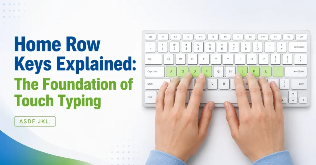 Home Row Keys: Proven Secret to Faster Typing, Fewer Mistakes