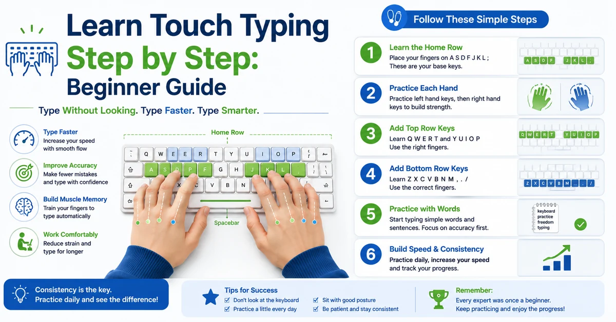 learn touch typing